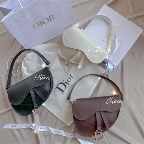 harga tas dior selempang|designer saddle bag dior.